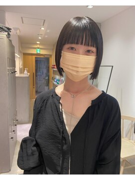 ヨーク(YOKE) 【YOKE】ミニボブ大人ボブショートボブ切りっぱなしボブ