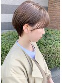 【morio札幌】札幌ショート 大人かわいい丸みマッシュショート