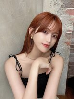 アフロート ルヴア(AFLOAT RUVUA)&nbsp;20代30代大人かわいいセミロングヘア★顔まわりカット