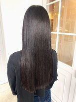 キャパサウス 春日 大野城店(CAPA south) アッシュブラック　髪質改善　縮毛矯正　ストレート