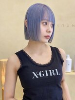 スニュウ(snuw)&nbsp;ダブルカラーケアカラーインナーカラーボブ