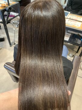 レオン(Re:ON) 縮毛矯正 ロングヘア