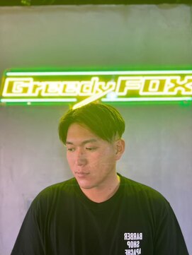 グリーディーフォックス 三軒茶屋(GreedyFOX) 波巻き/マッシュパーマ/ウルフ/ハイライト<理容室>三軒茶屋