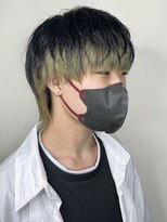 グラッド(GLAD.) メンズウルフカットジェンダーレスカットマッシュウルフカット