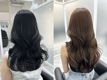 暗髪～透明感カラーまでお任せください♪