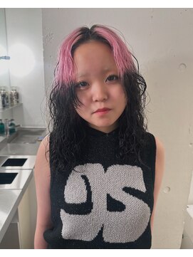 レコ 渋谷(LECO) ピンクルーツカラーパーマ