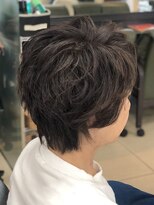 ヘアークリアー 春日部 大人可愛い分け目が無くなるふんわりショートレイヤー/30代40代