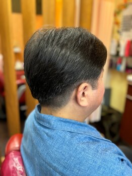 ヘアーサロンシミズ(Hair Salon Shimizu)の写真/【加古川/理容室/バーバー】高い技術力で、ビジネスシーンにピッタリな洗練されたスタイルをご提案!