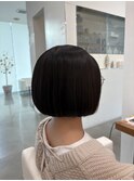 内巻きボブ