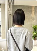 黒髪外はねタッセルボブ♪