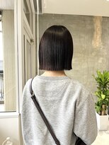 イロア(iroa) 黒髪外はねタッセルボブ♪