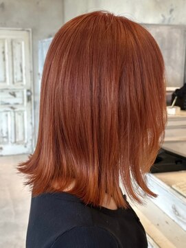 ニュイ(NUIT) ダブルカラーミルクティーベージュカラーケアブリーチ韓国ボブ