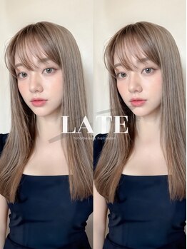 ラテトウキョウ(LATE tokyo)の写真/当日予約OK★人気のハイライトやインナーカラーから話題の髪質改善カラーやオーガニックカラーも取り揃え◎