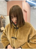 【住野 桃香】natural beige  ◇ブリーチ+水素カラー◇