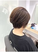 クラゲヘアー#アプリコットオレンジ#マロンベージュエンドカラー