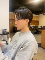エムヘアー  下北沢(em hair) センターパート/ナチュラルパーマ/ダウンパーマ