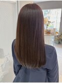 ラベンダーピンク/顔まわりレイヤー/水素カラー