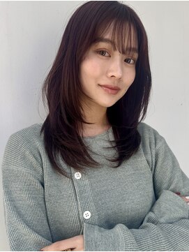 ベル 銀座5丁目店(Belle) 顔まわりレイヤー/ミディアム/ロング