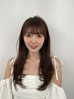 韓国スタイル/ナチュラルくびれへア_くびれ巻き_レイヤーカット