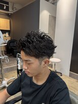 アロー 船橋店(AROH)&nbsp;サーフカール/スパイキーショート/ブルーブラック/船橋