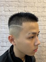 ヘアサロン 銀座マツナガ新宿店(hair salon)&nbsp;さっぱりボウズスキンフェード！！【新宿/理容室/バーバー】