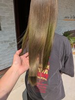 アトリエルタン(atelier Le Temps)&nbsp;グレージュライムグリーンカラー