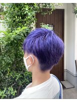 リュアル(ruearle)&nbsp;ブルー系　ブリーチオンカラー