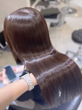 ユーフォリア 池袋東口駅前店(Euphoria) 【Euphoria/Miku】艶カラー/暖色カラー/トリートメント/韓国ヘア