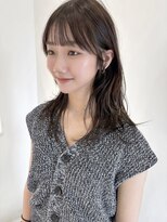 エダメ(EDAME)&nbsp;顔まわりレイヤー/ナチュラルブラウン/艶感