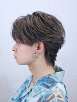 オーシャントーキョー 仙台(OCEAN TOKYO)&nbsp;ニュアンスフェザーメンズパーマショートグレージュマッシュ