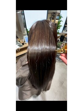 アース 東神奈川店(HAIR & MAKE EARTH) 朝ラクが続くプレミアムストレート【EARTH東神奈川店】