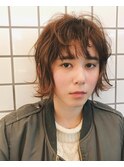 ルーズパーマ/ウルフカット[万代/新潟駅］