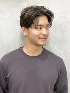 シエン 恵比寿(CIEN) 恵比寿/men's/ナチュラルセンターパート/ニュアンスパーマ