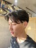 【夏におすすめ】メンズカット+爽快クールシャンプー+眉カット