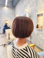 ポノ(pono) 30代40代50代/ショートボブ/ロイヤルベージュ