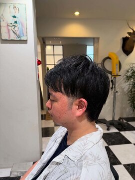 ルシードスタイル クリザンテーム ツーブロックショート
