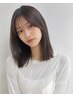『初めてでも安心』小顔カット+地毛風ストレート(美髪縮毛矯正)【いわき】