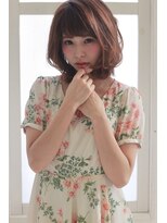 バグズ ヘアデザイン 桔梗が丘店(Baguz HAIR DESIGN)&nbsp;厚めバングで小顔！大人可愛いナチュラルボブ