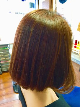 アオ(hair studio ao) ストレート