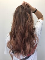 ヘアーサロン ブラン(Hair Salon Blanc) グラデーションピンク