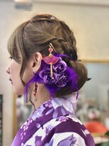 ボンビィヴァン(bon-vivant) 浴衣着付けとヘアセット