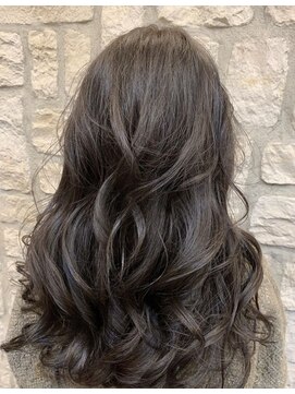 シャル オカチマチ 上野御徒町(shalu) イルミナカラー×デジタルパーマ×トリートメント【上野御徒町】