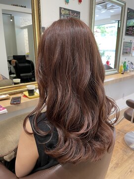 ヴィフ ヘアー(vif hair) ピンクベージュ