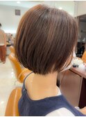 ショートボブで大人可愛いく☆