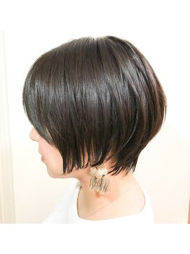 エイトサロン 八潮(8salon) 大人ショート30代40代暗髪グレージュ【八潮】