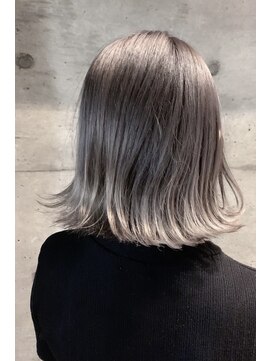 グランアージュ 池袋東口店(grandage) ぷつっとボブ20代30代40代/グレージュカラー/切りっぱなしボブmd