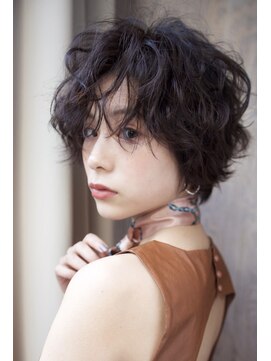 クレドガーデン 西新井店(CRED GARDEN) 大人可愛い20代30代40代黒髪ショートボブくびれショート/西新井6