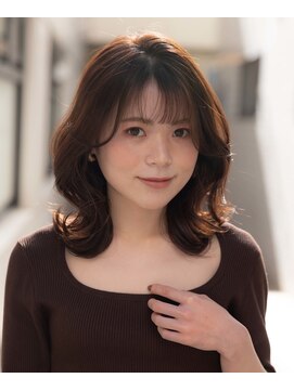 ヘアーサロン ウィング(HAIR SALON Wing) くびれミディ×大人ベージュカラー