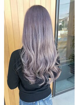 シャメル(Chamel) ラベンダーグレージュでオシャレ透明感ヘア