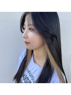 モリオフロムロンドン 泉南店(morio FROM LONDON) インナーカラー×シルキーベージュ［AYAKA］◎20代30代